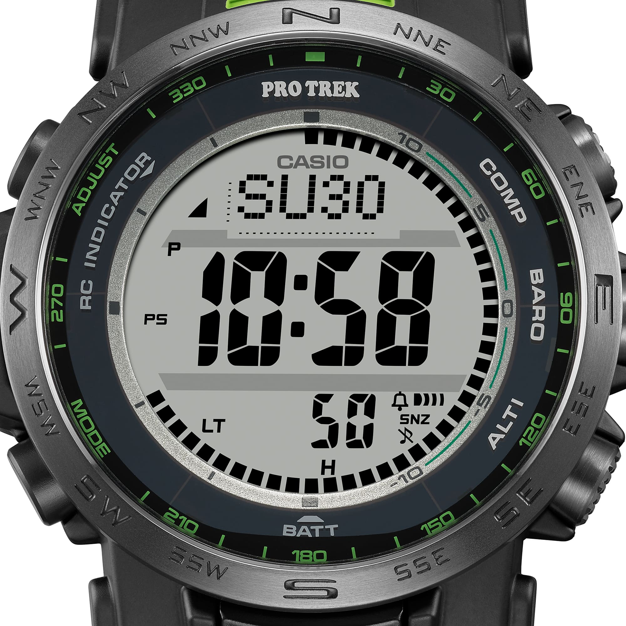 Casio Pro Trek Tough Solar Resin Band Watch PRW35Y-3D