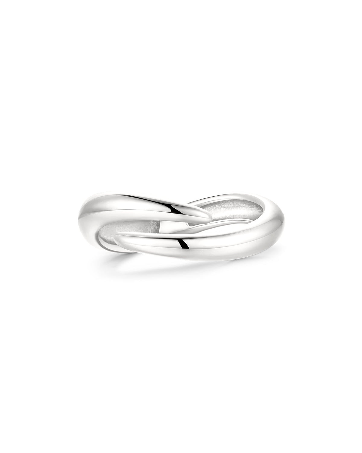 Ania Haie Silver Spiral Adjustable Ring