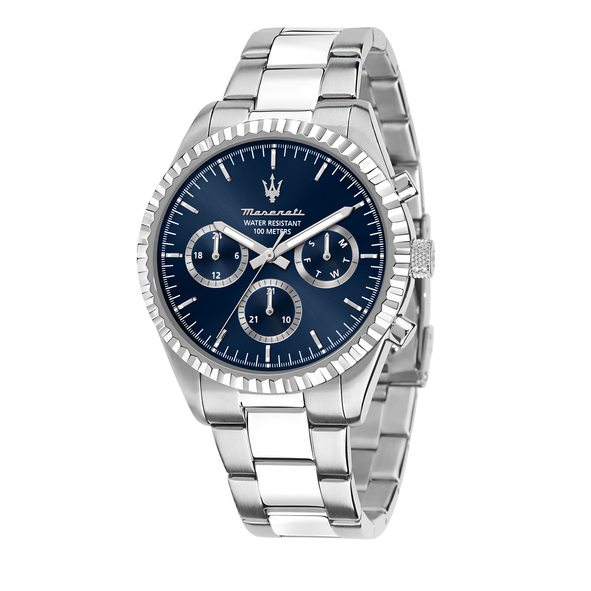 Maserati Competizione 43mm Stainless Steel Chronograph Watch