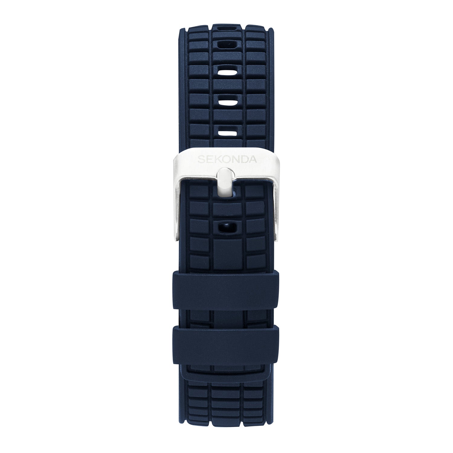 Sekonda Octaire 40mm Blue Dial Mens Watch With Rubber Strap