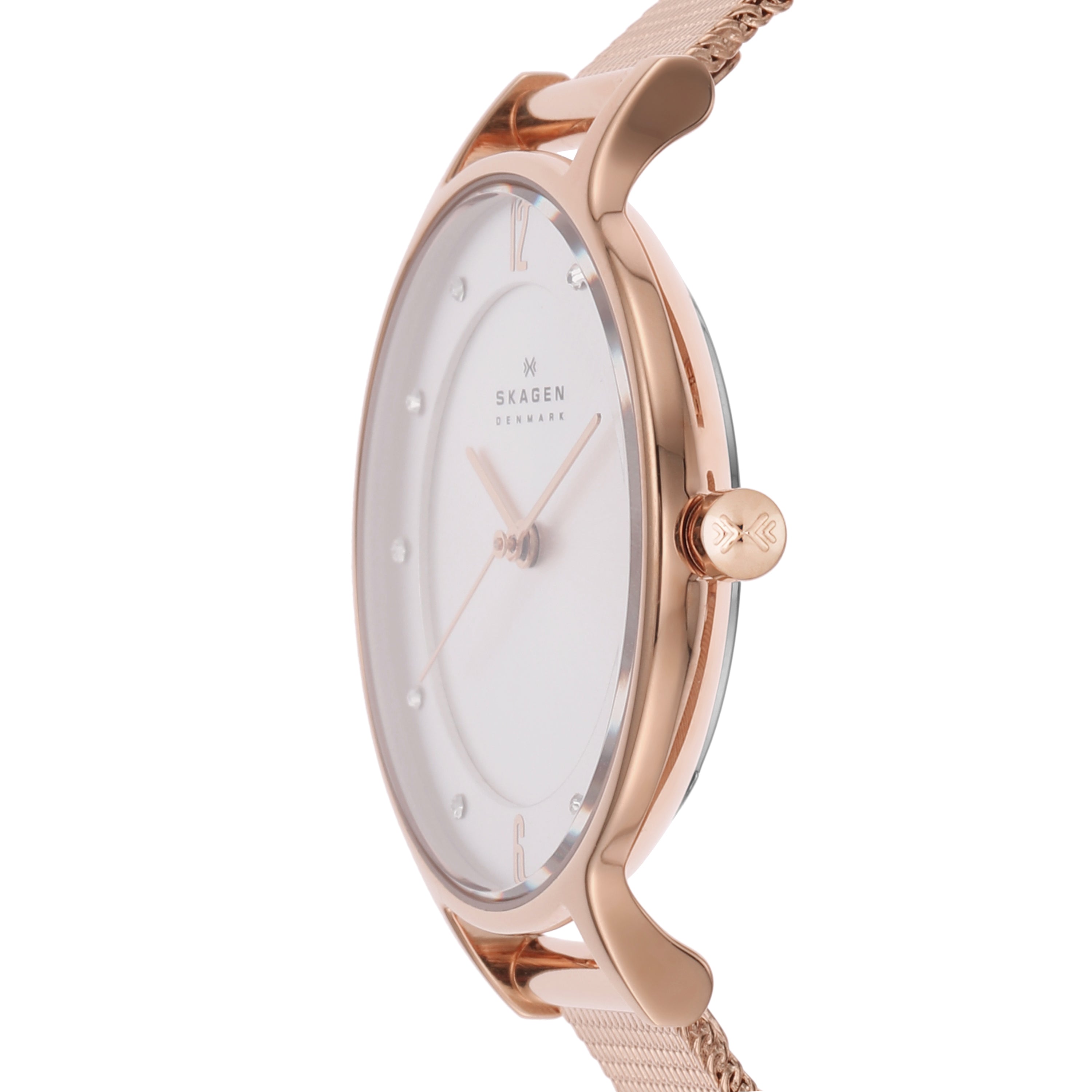 Skagen Anita Rose Gold Women's Watch with White Dial SKW2151