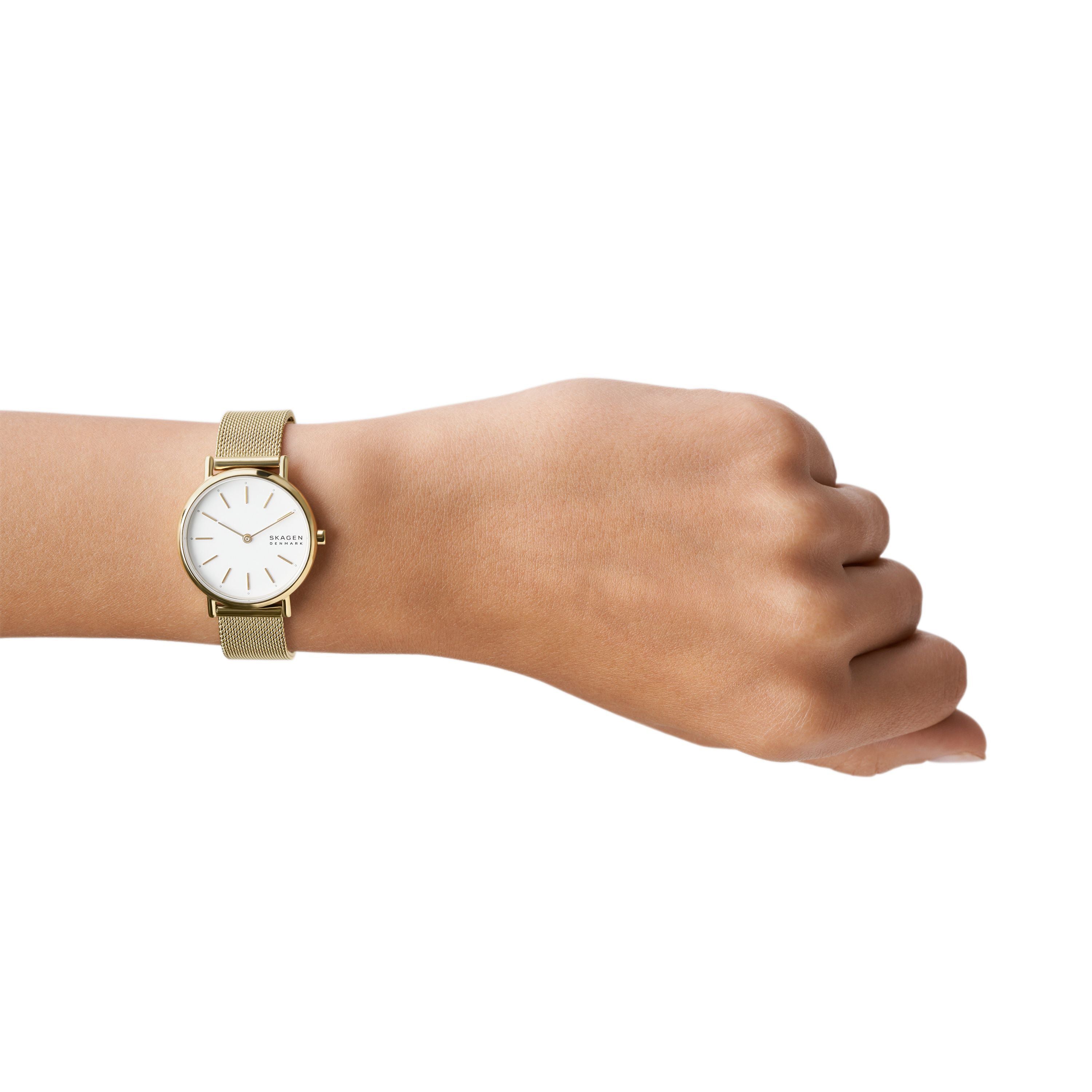 Skagen Signatur Slim White Dial Womens Watch SKW2693