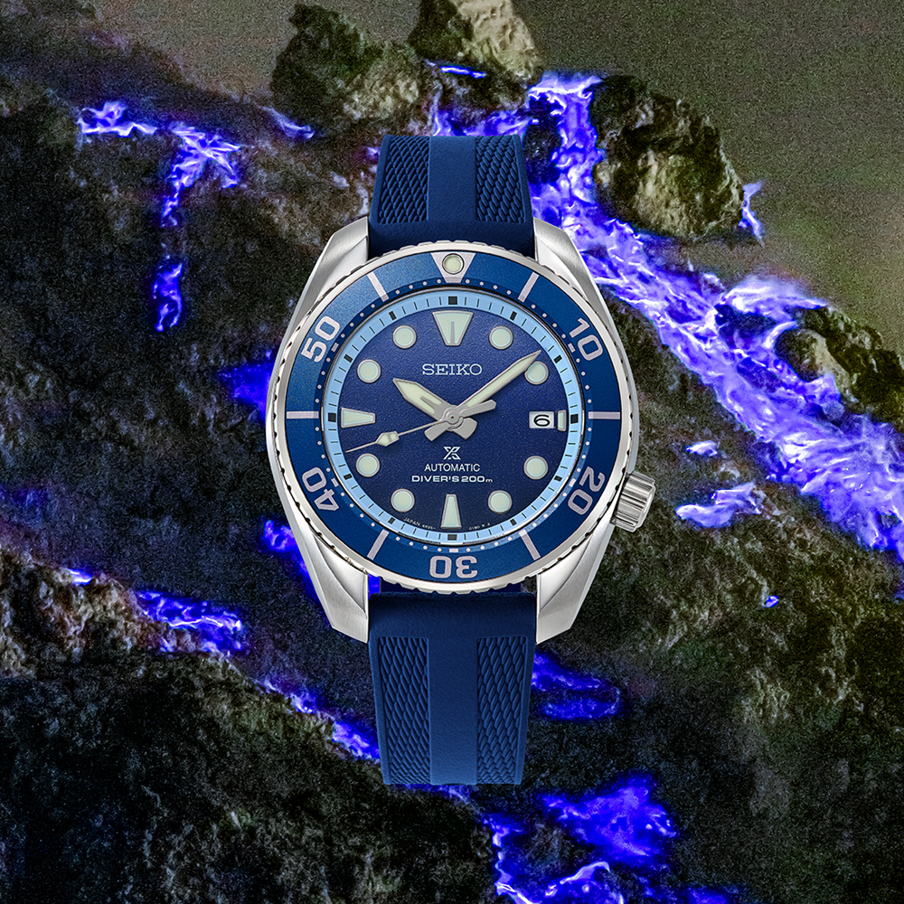 Seiko Prospex 'Blue Fire Crater' Automatic Diver's Limited Edition SPB543J