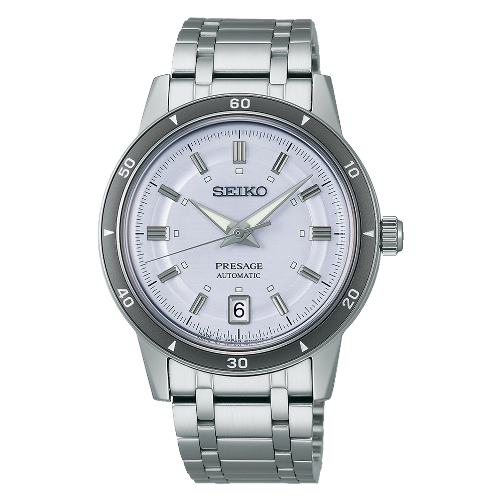 Seiko Presage Style 60s Mauve Dial SRPL73J