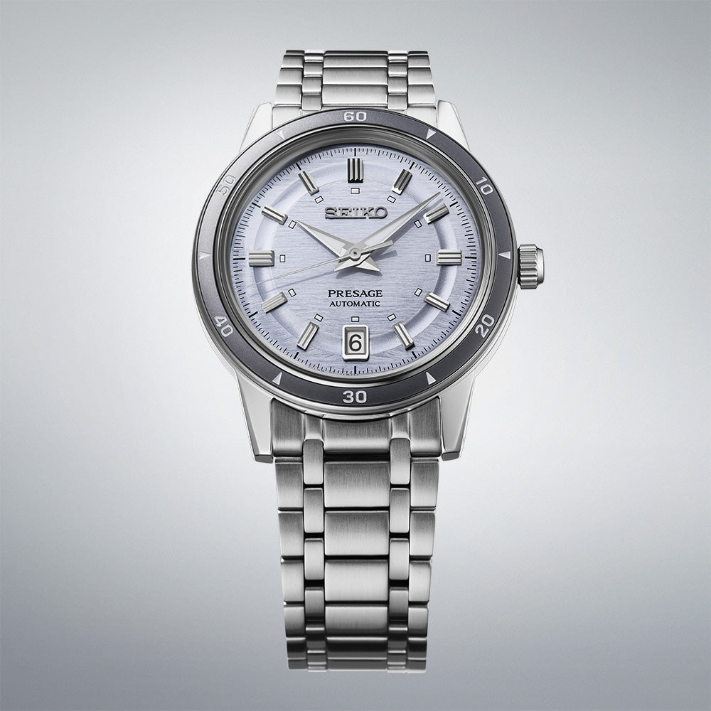 Seiko Presage Style 60s Mauve Dial SRPL73J