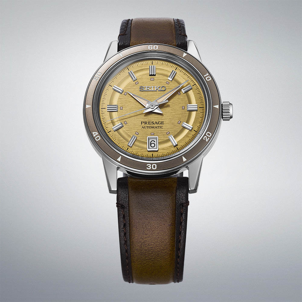 Seiko Presage Style 60s Leather Band SRPL75J