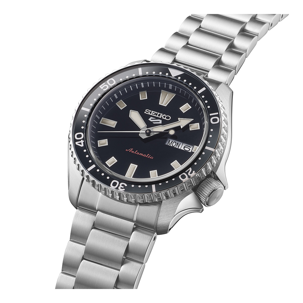 Seiko 5 Sports SKX series Automatic Black Dial Watch SRPL85K