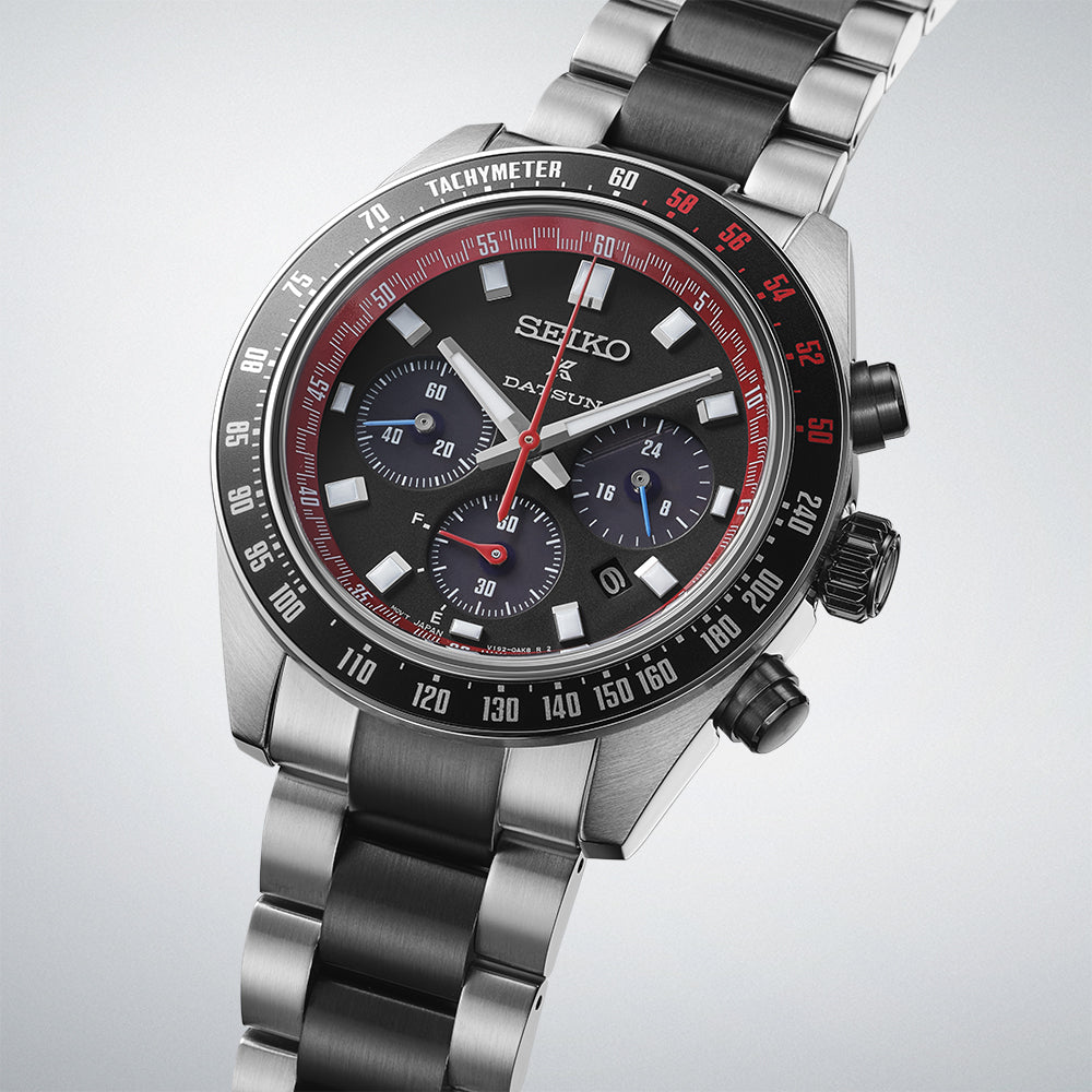 Seiko Prospex Speedtimer Solar Chronograph Datsun 240Z Limited Edition SSC957P