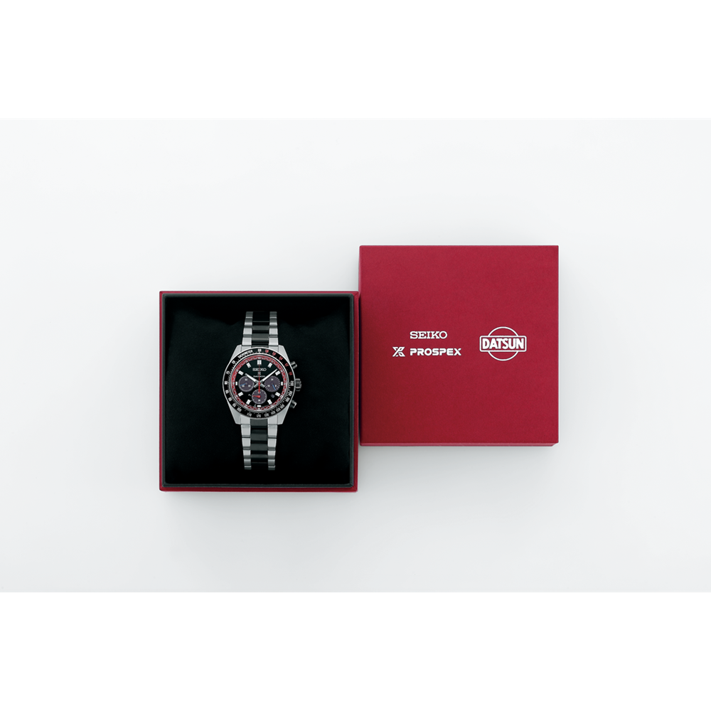 Seiko Prospex Speedtimer Solar Chronograph Datsun 240Z Limited Edition SSC957P
