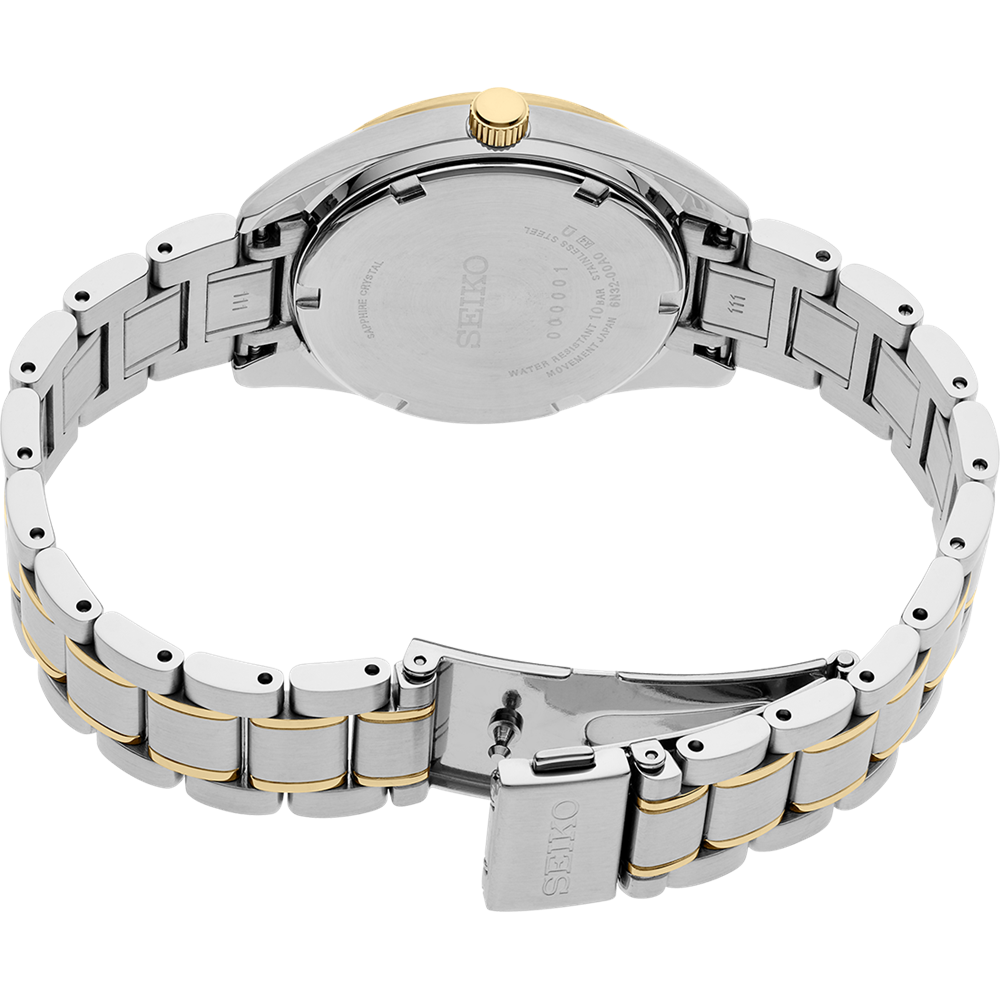 Seiko Conceptual Series White Dial Stainless Steel Watch SUR582P