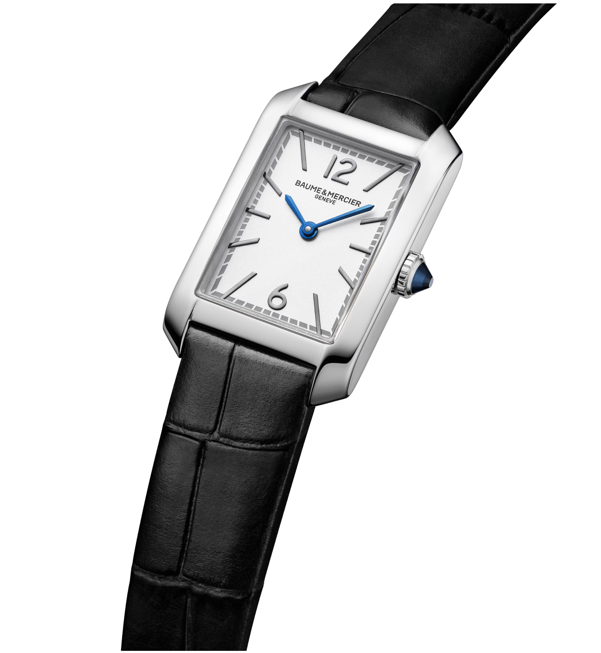 Baume & Mercier Hampton White Dial Quartz 35 x 22mm Watch M0A10795