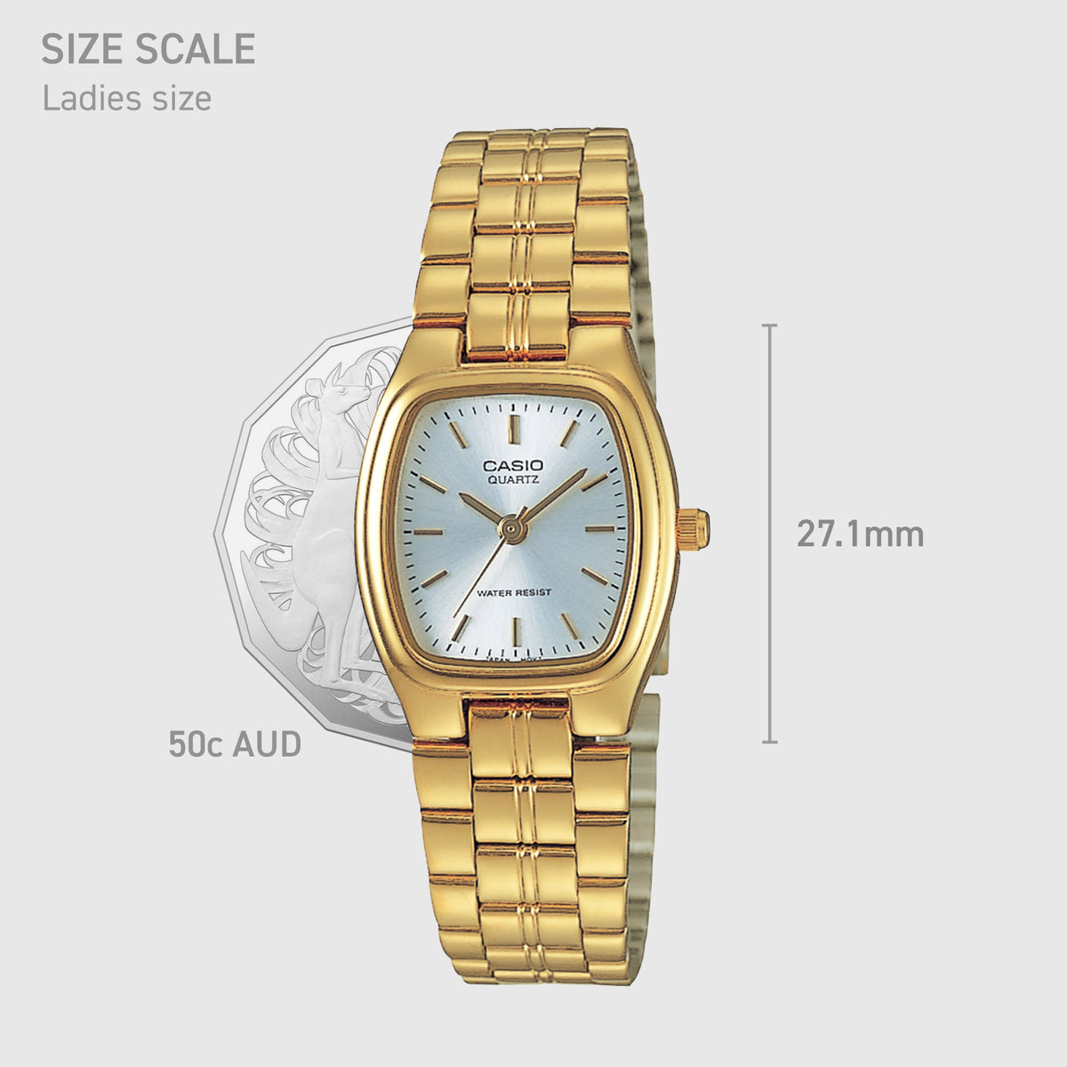Casio Vintage LTP1169N-7A silver women's analogue watch
