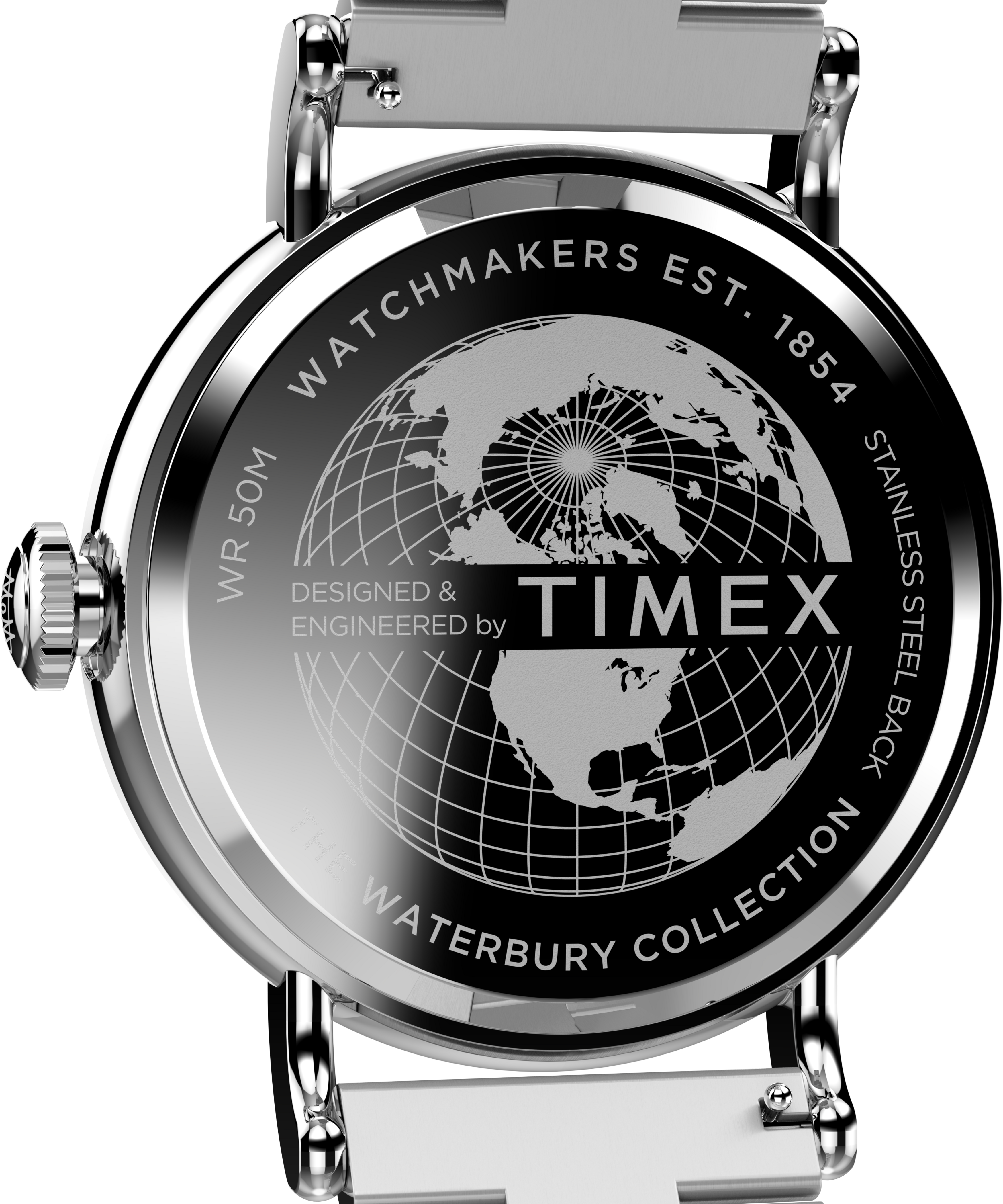 Timex Waterbury 40mm Stainless Steel Blue Dial Watch TW2W20500