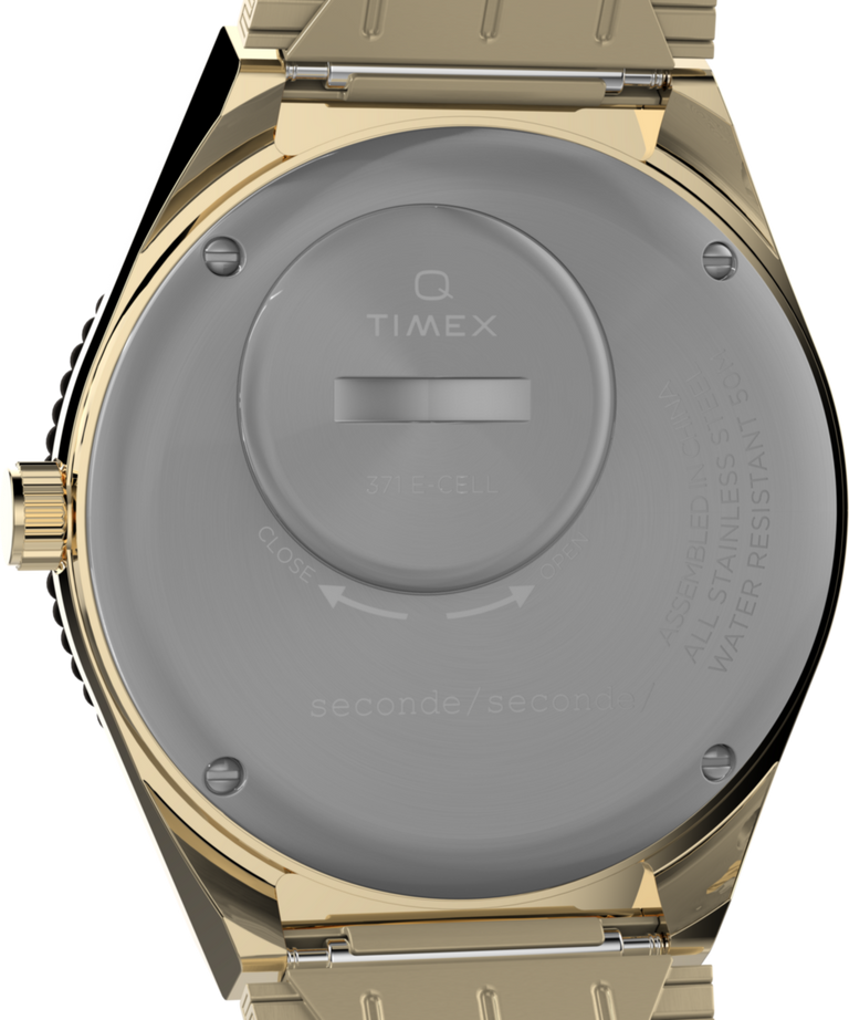 Timex x seconde/seconde/ Loser 38mm Limited Edition Gold Men's Watch TW2W70700