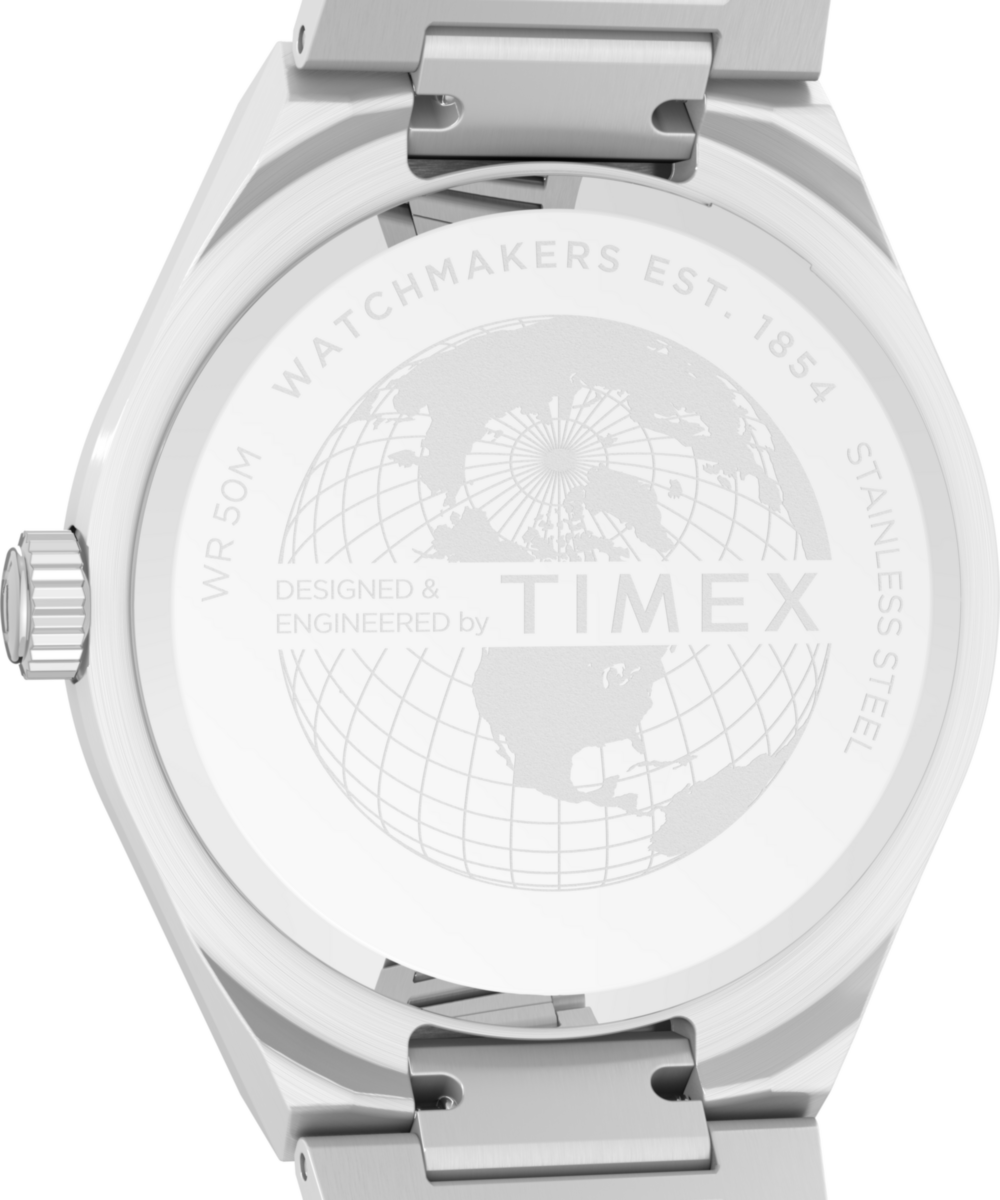 Timex Q Continental TW2Y25000 black dial stainless steel watch — view 5