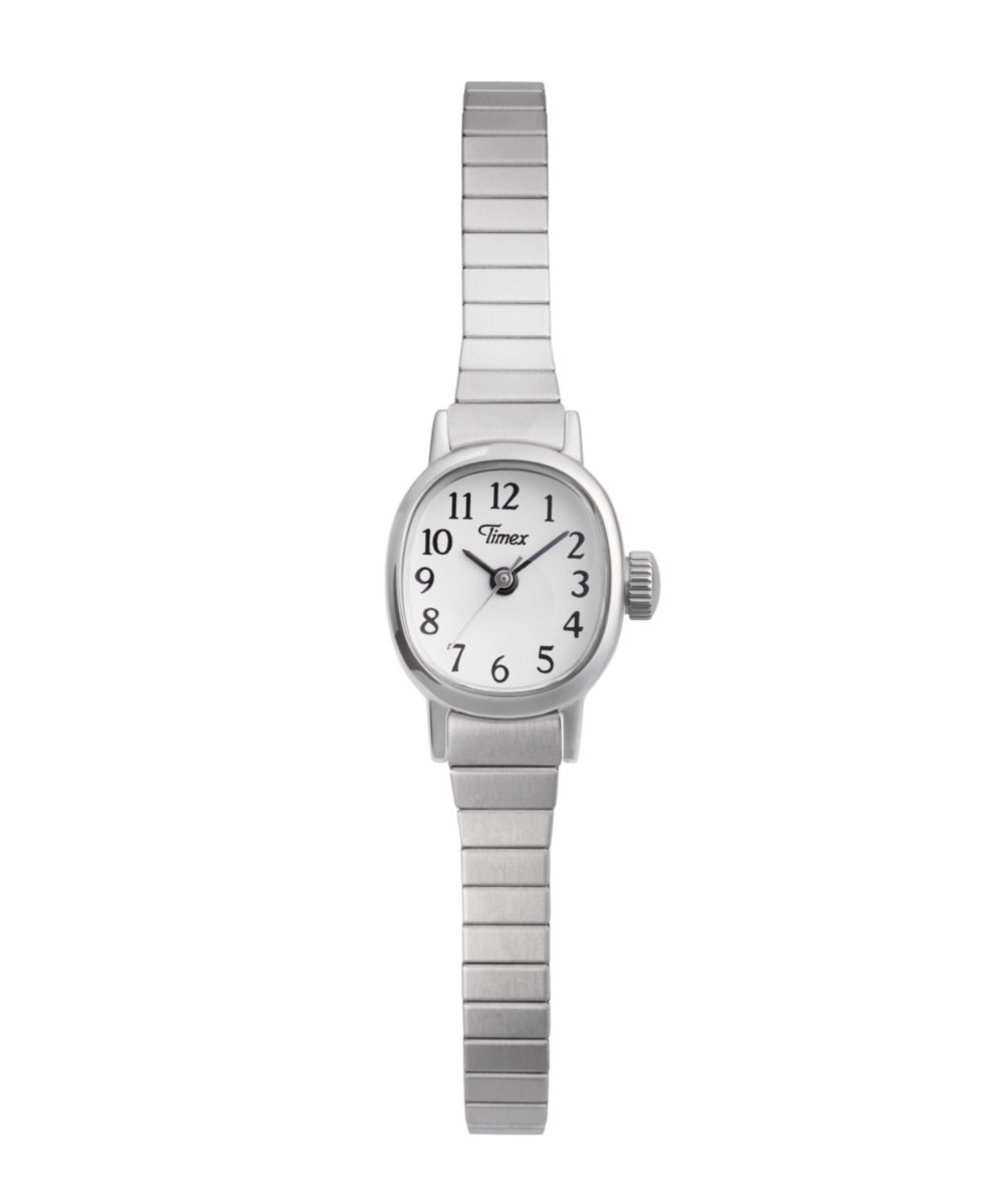 Timex Cavatina Mini Women's Watch TW2Y47300 - White Dial Silver-Tone