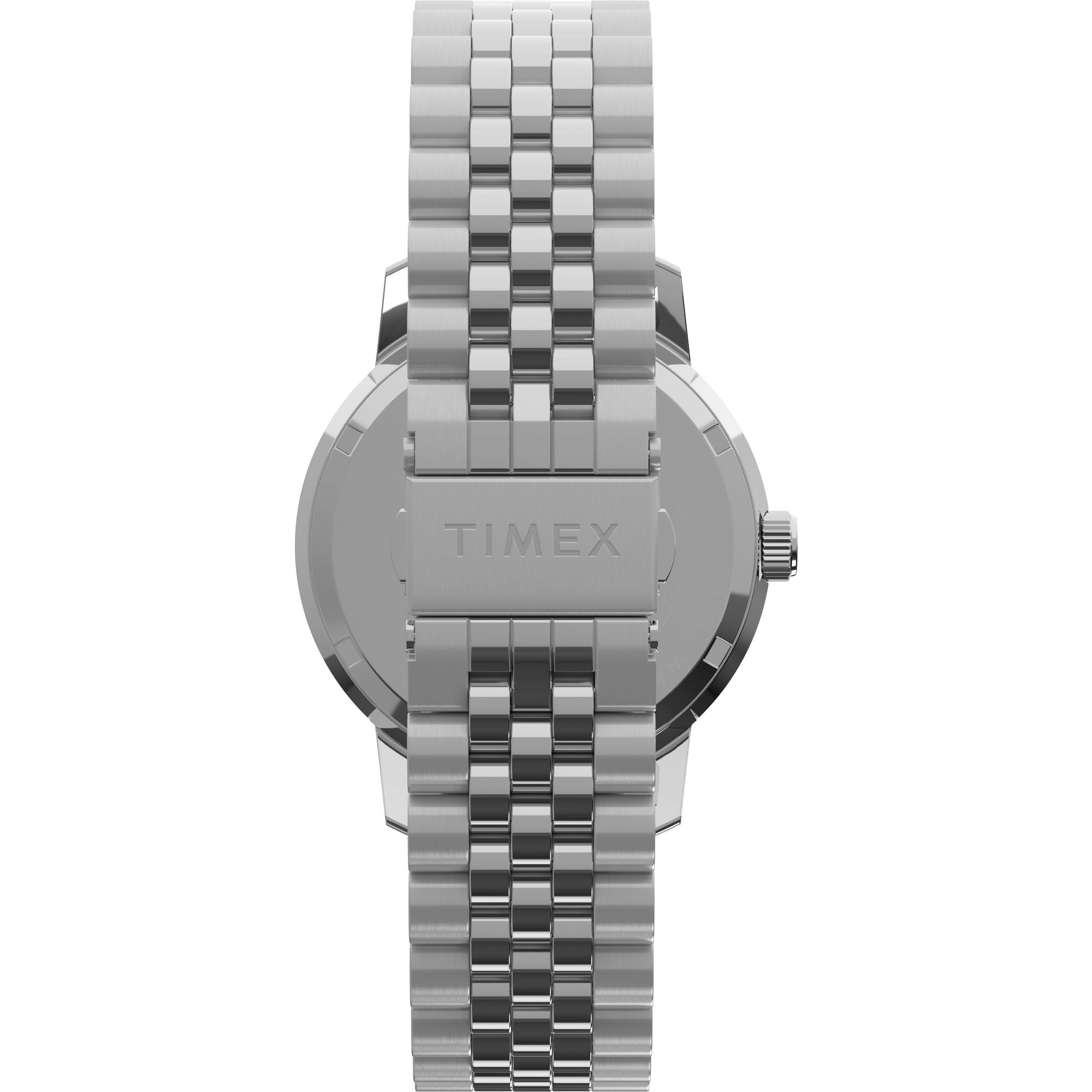Timex Marlin Quartz Blue Dial 40mm GMT Stainless Steel Strap Watch TW2Y47600