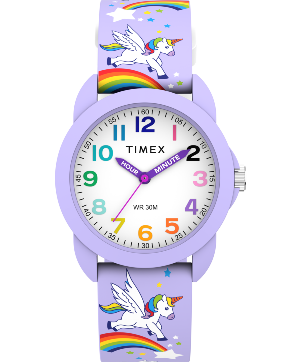 Timex Kids Time Teacher Purple Watch TW2Y59600