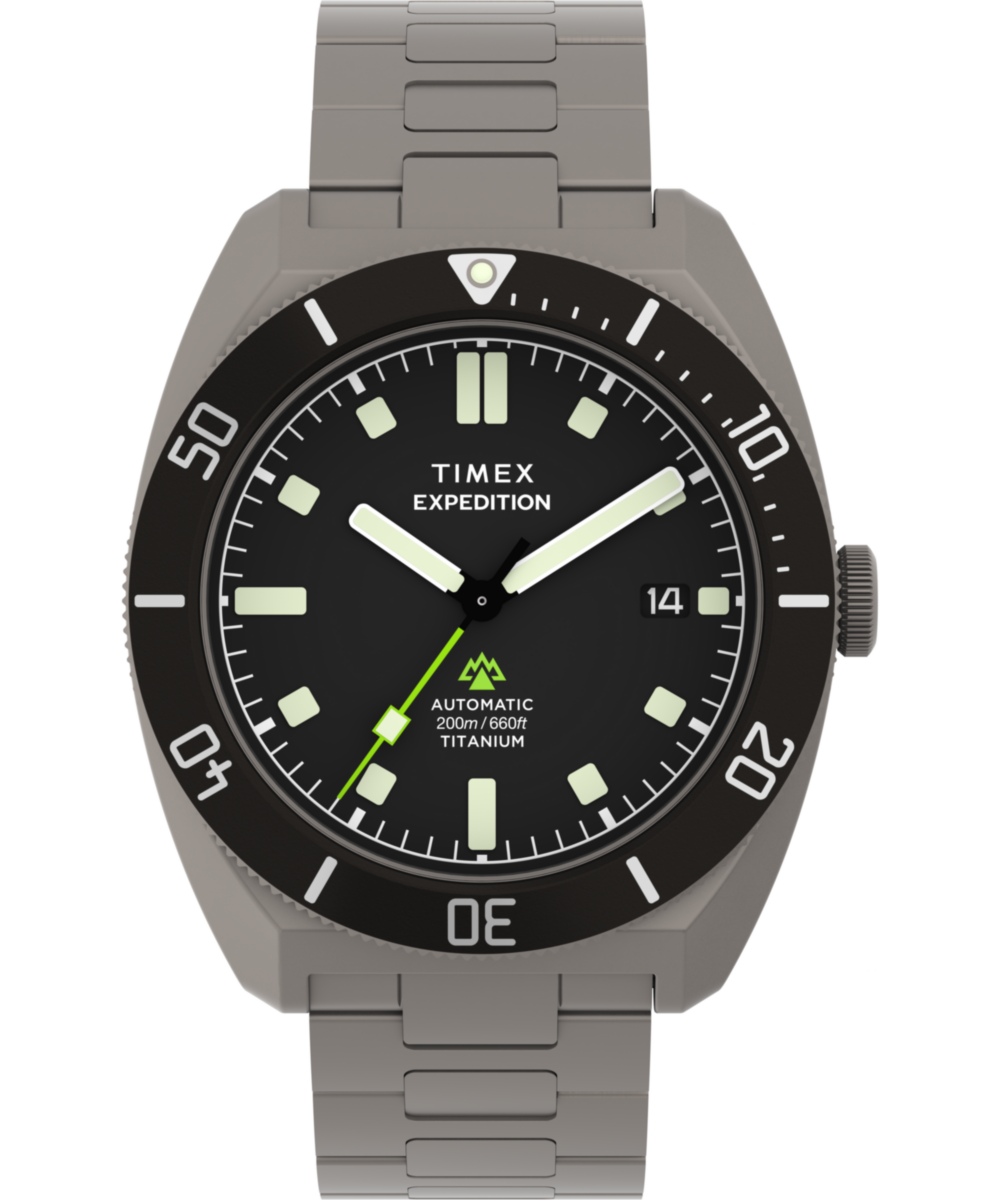 Timex Expedition Pioneer Titanium Automatic Men's Watch TW2Y63800 - Front View