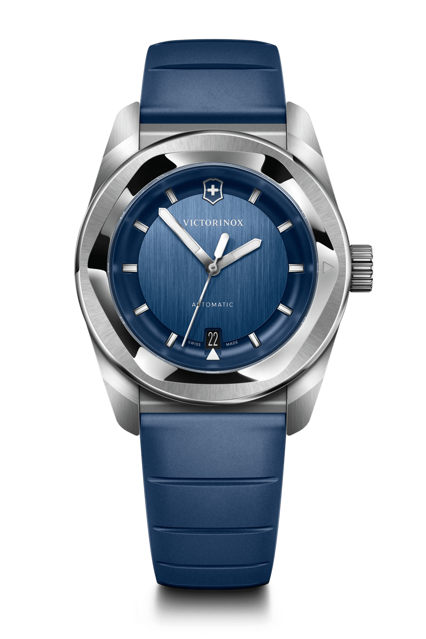 Victorinox Concept One Automatic 39mm Blue Rubber and Dial Watch 242056