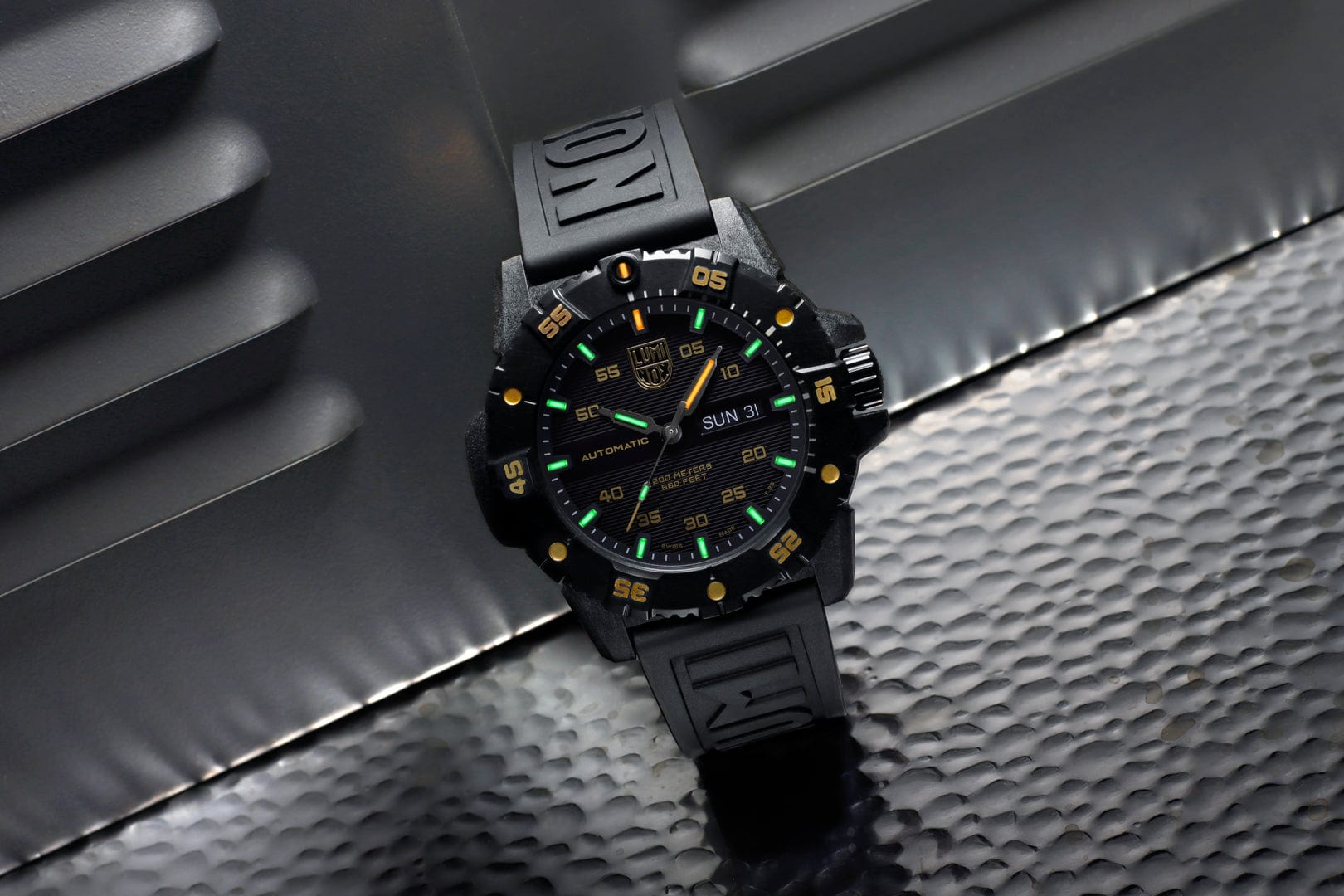 Luminox Limited Edition Master Carbon Seal Automatic Watch XS.3865.GOLD