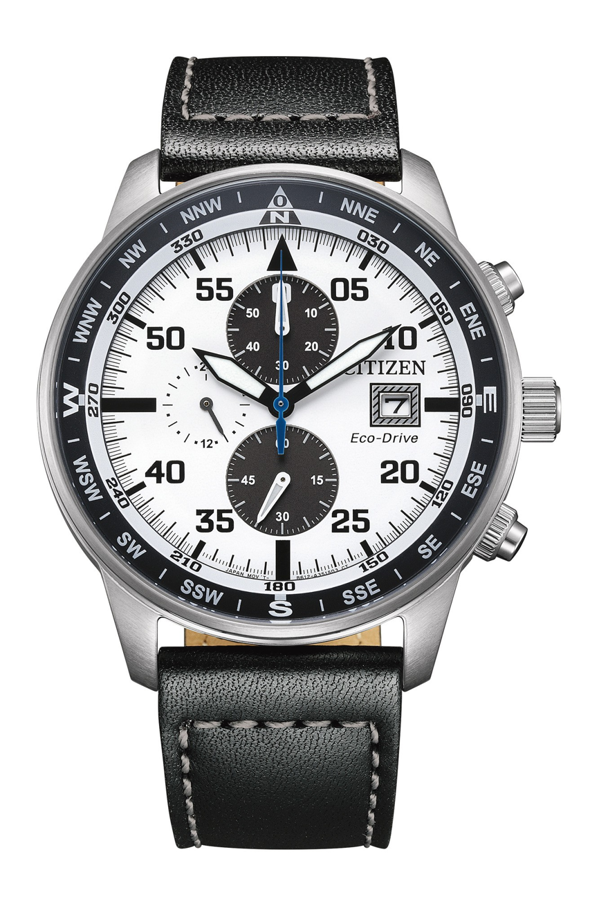 Citizen Eco-Drive Chronograph Calf Leather CA0880-07A