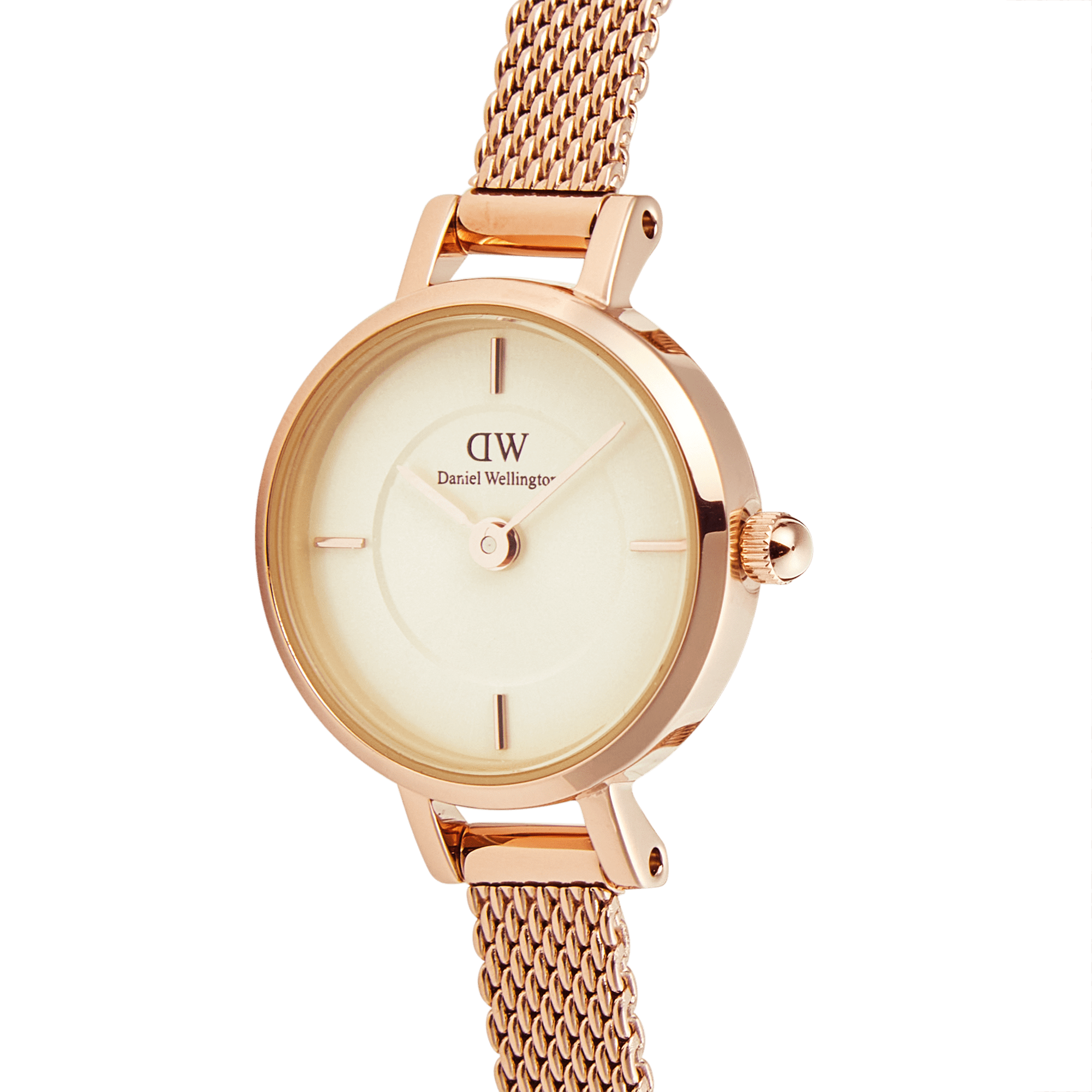 Daniel Wellington 19mm Petite Mini Champagne Melrose Watch