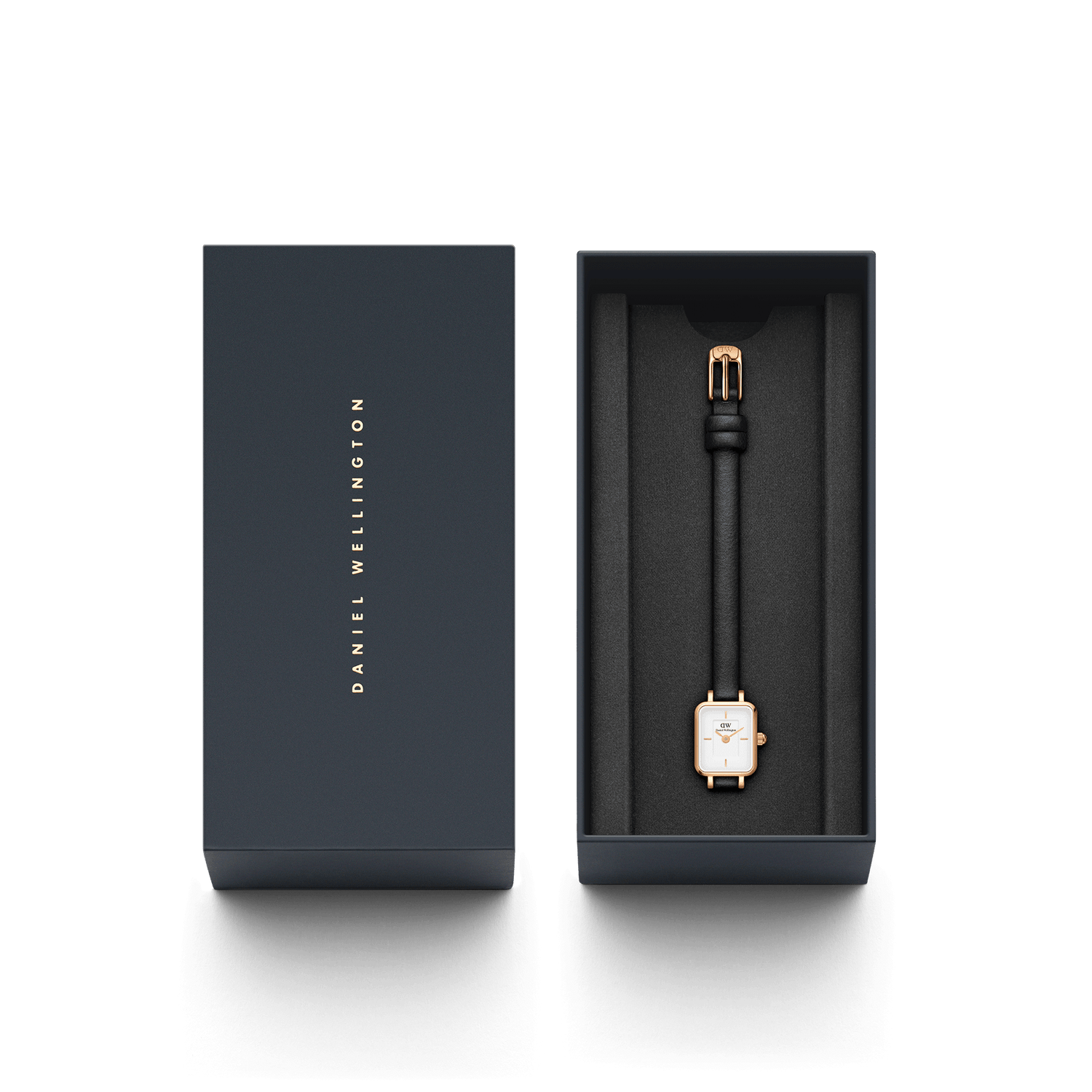Daniel Wellington Quadro Mini Sheffield Rose Gold Watch DW00100728