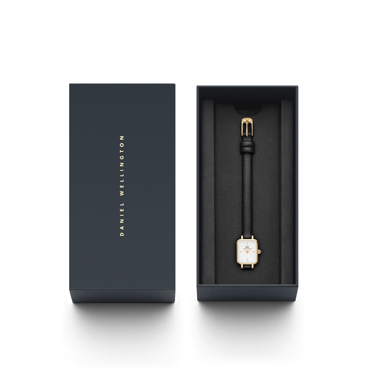 Daniel Wellington Quadro Mini Sheffield Gold Watch DW00100729