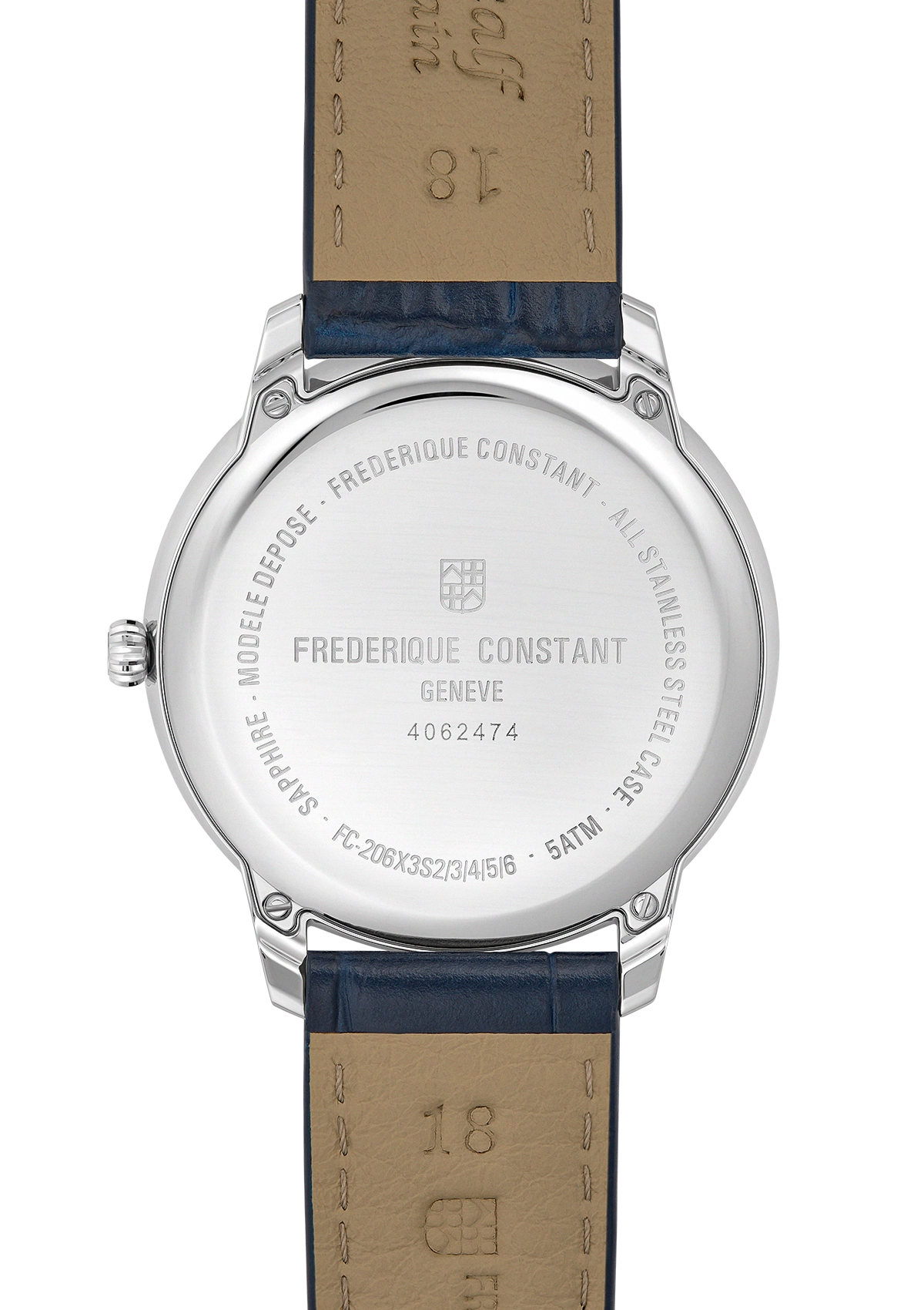 Frederique Constant Classics Moneta Moonphase Blue FC-206N3S6