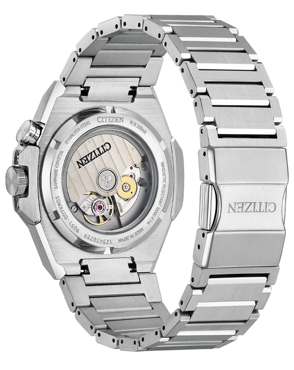 Citizen Series 8 Stainless Steel Green Dial Watch NB6060-58X