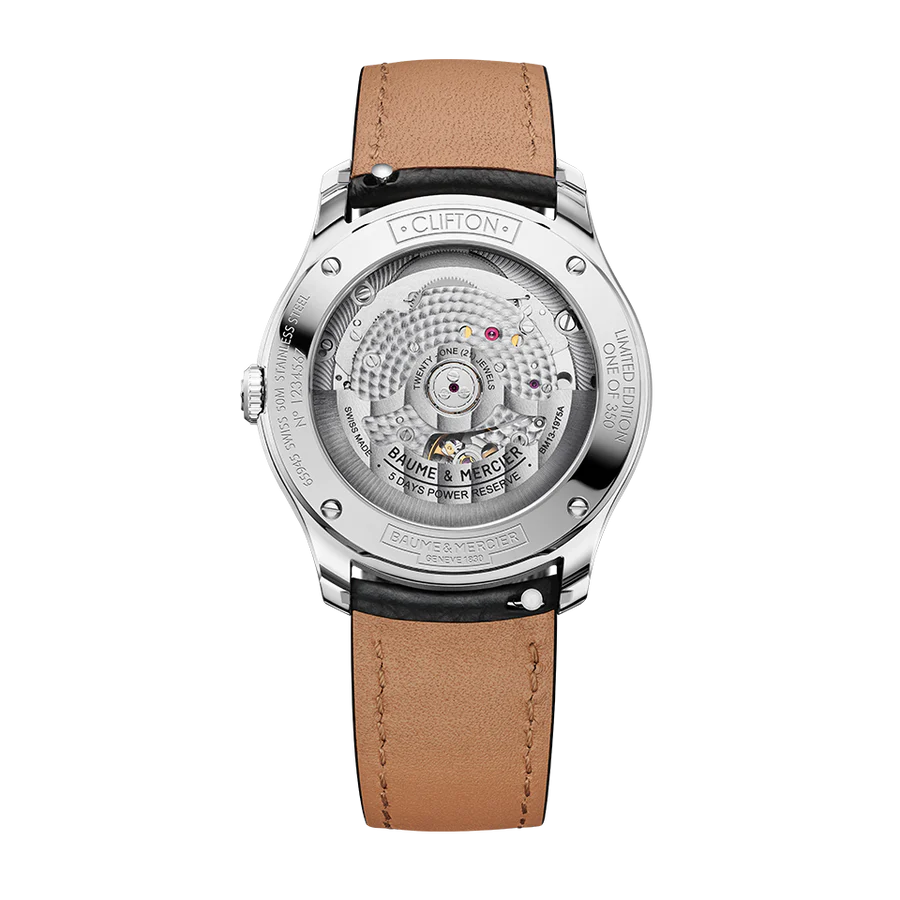 Baume & Mercier Clifton Salmon Baumatic Men's Watch M0A10778