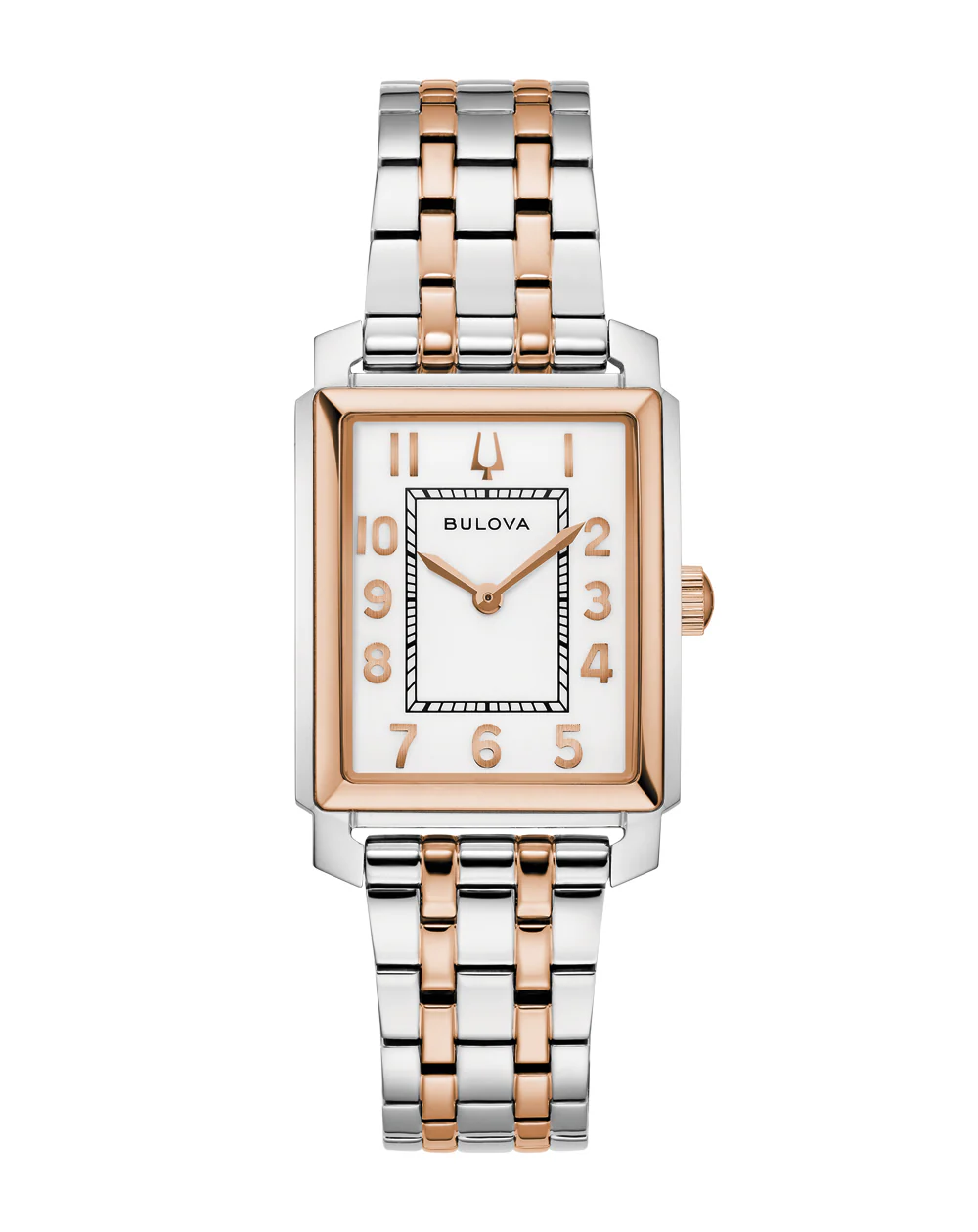 Bulova Sutton Two Tone Watch Bulova Sutton White Dial Two Toned