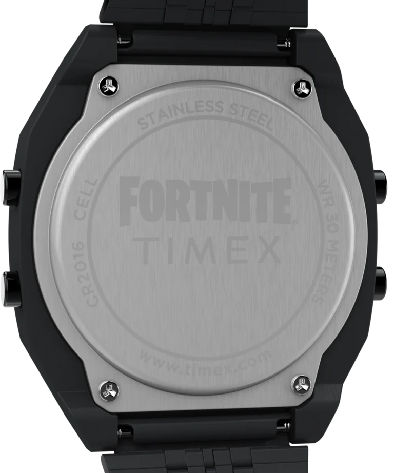 Timex x Fortnite Limited Edition T80 Black Stainless Steel Watch TW2Y46000