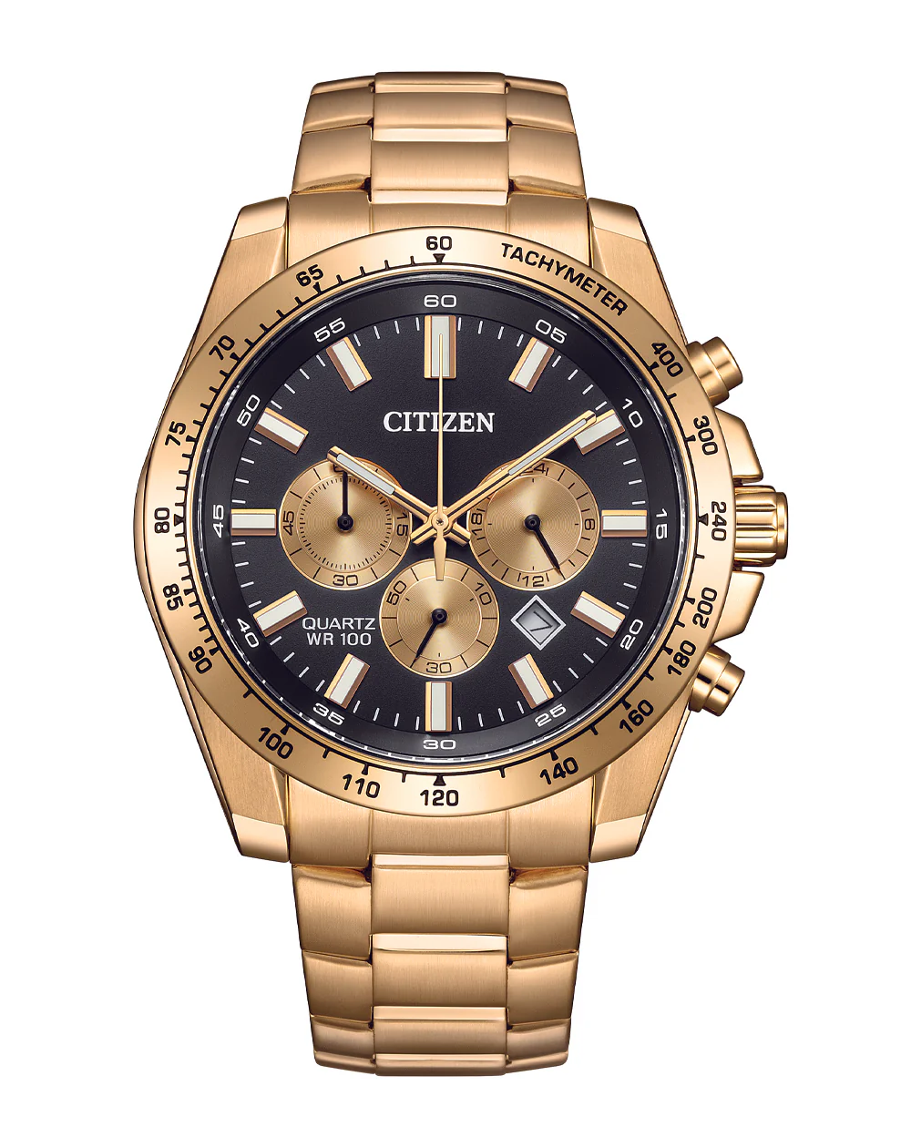 Citizen Chrono Black Dial AN8233-51E | Watch Direct