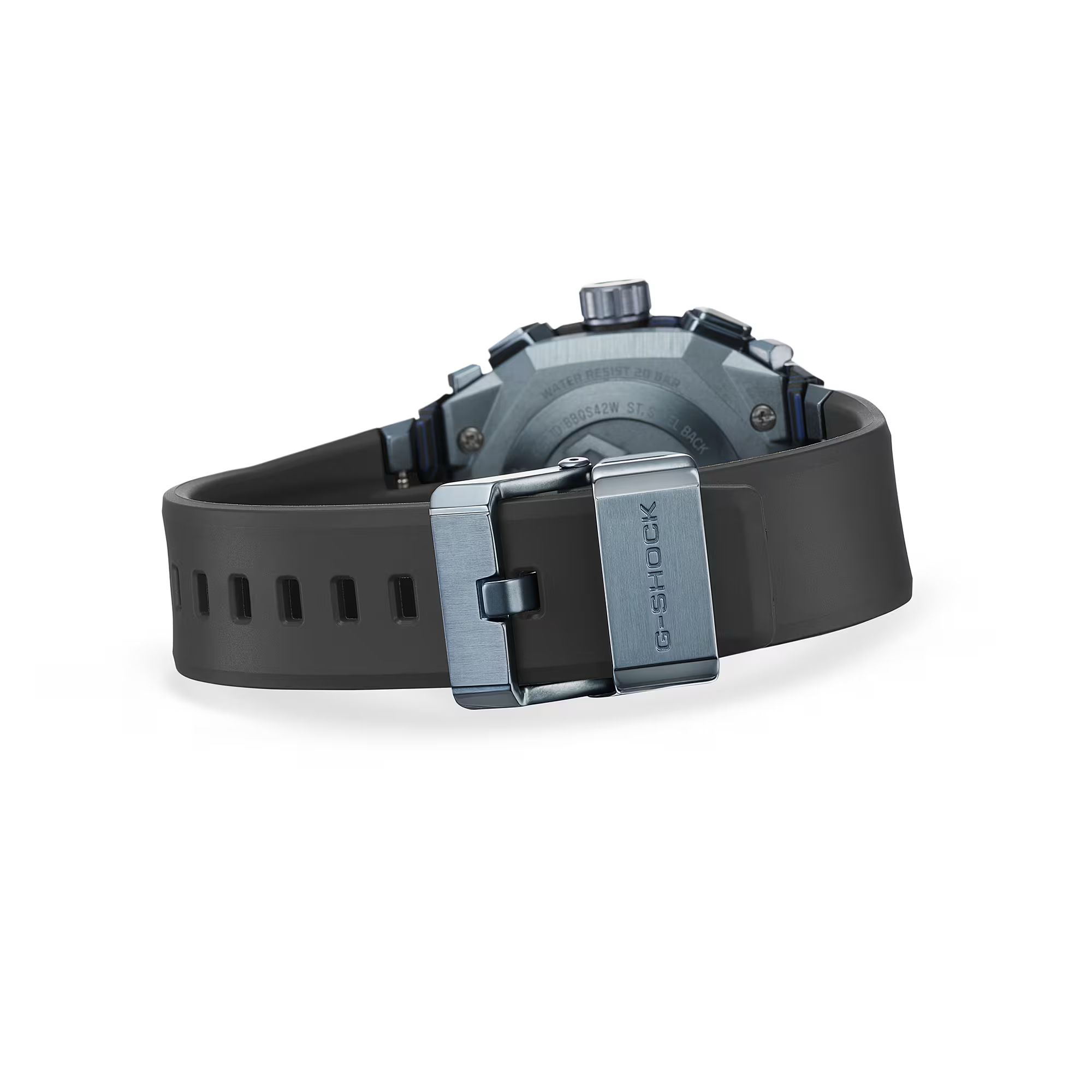G-Shock MTG Ana Carbon Light Blue Case Rubber Band Hybrid Bluetooth® Connectivity MTGB4000B-1A2