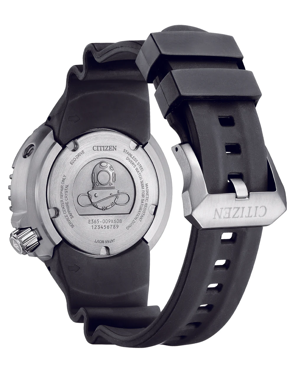 Citizen Promaster Limited Edition Blue Dial Black Band 300M Men's Watch BN1025-08L