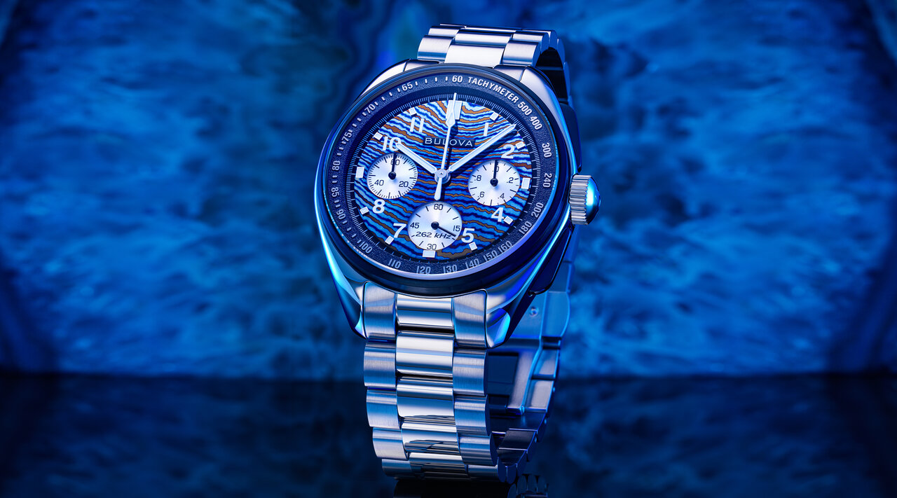 Bulova Lunar Pilot x Thiago Rosinhole "Budii" Limited Edition Timascus Men's Watch 98A329