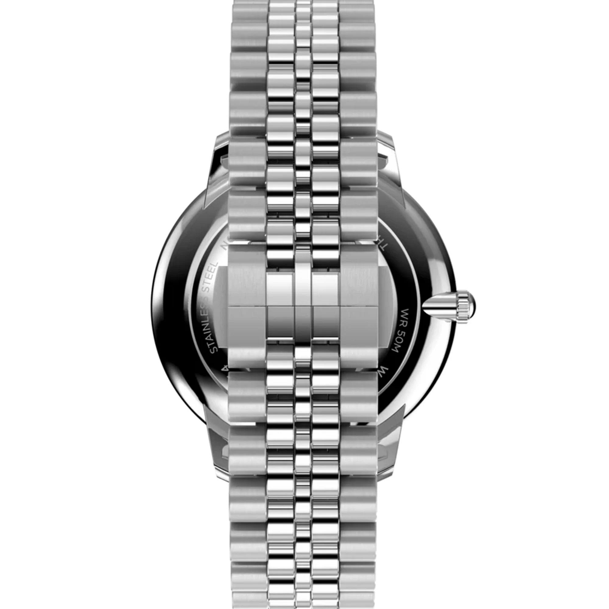 Timex Waterbury Metropolitan Sub-Second 39mm Stainless Steel Band Watch TW2Y23300