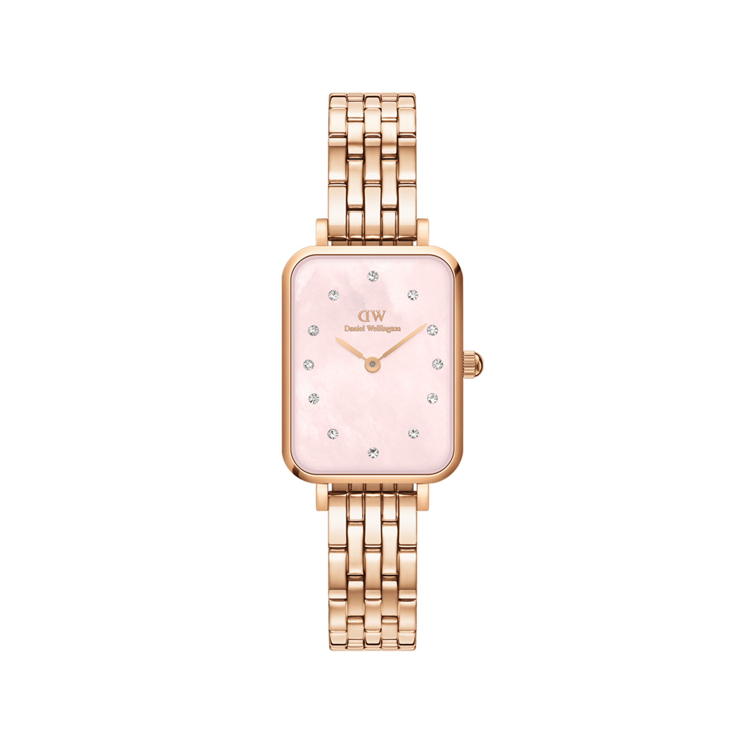 Daniel Wellington Quadro Lumine 5-Link Melrose 20X26 Watch