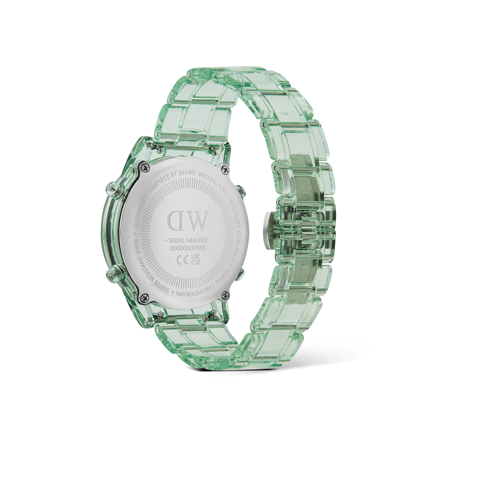 Daniel Wellington Retro Digital Light Green Watch
