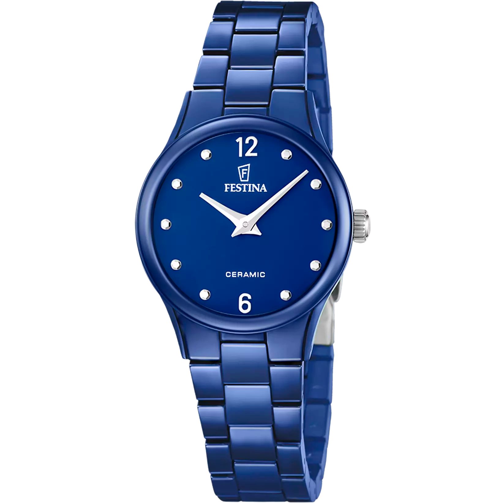 Festina Blue Dial Blue Ceramic Women's Watch F20751/5