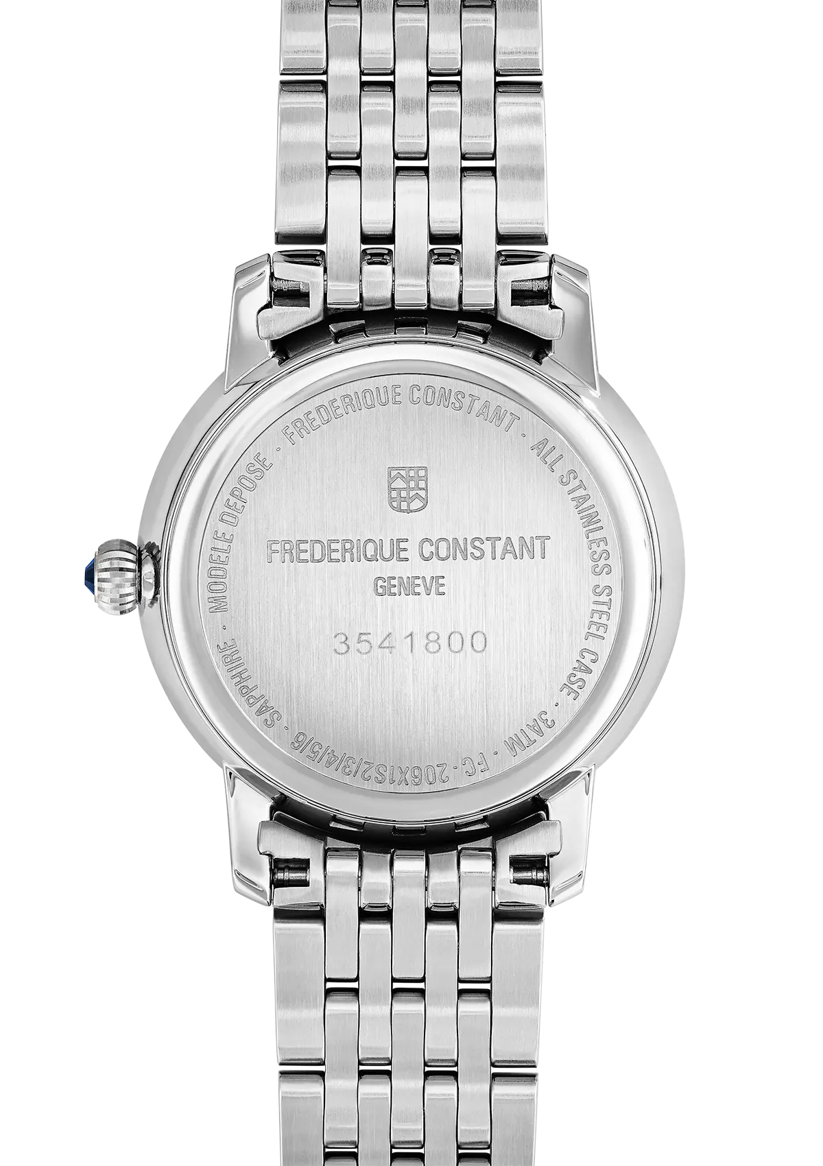 Frederique Constant Slimline Ladies Moonphase FC-206MPWD1S6B