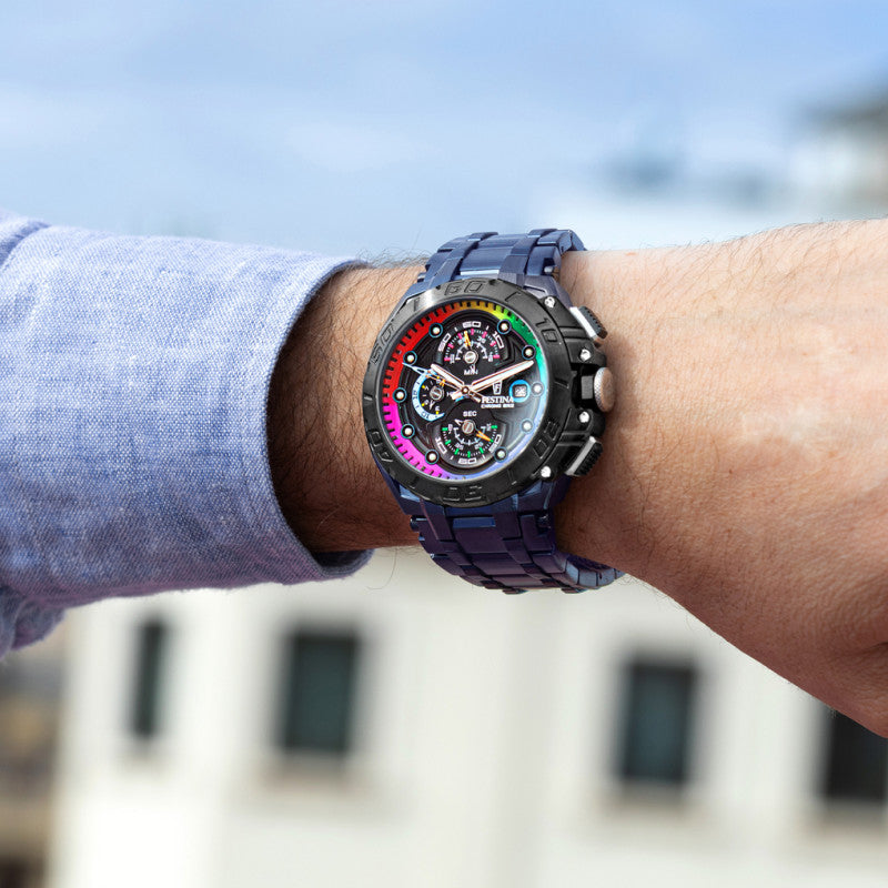 Festina Special Edition Black Dial Stainless Steel Men's Watch F20759/1