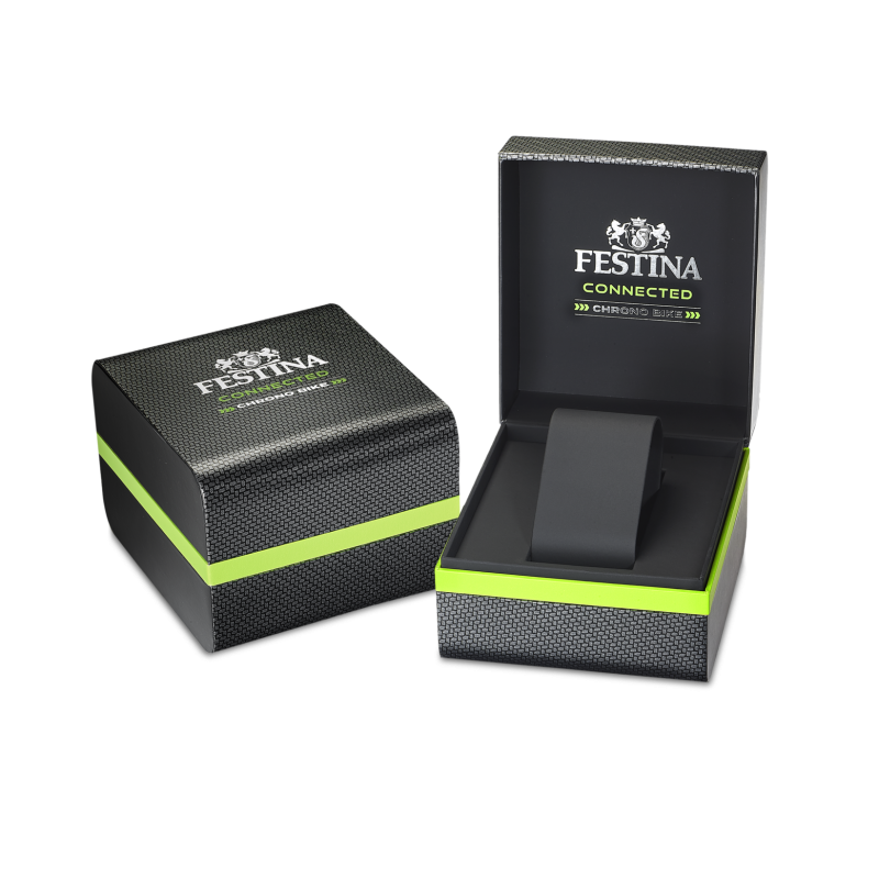 Festina Black Dial Stainless Steel Men's Watch F20762/3