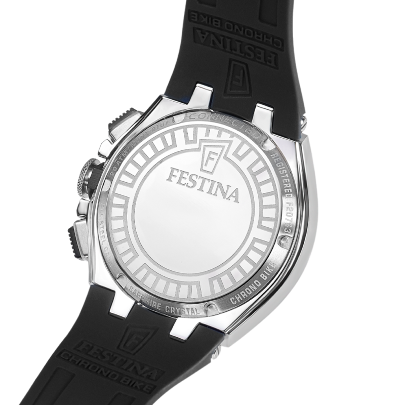 Festina Black Dial Black Rubber Strap Men's Watch F20763/3