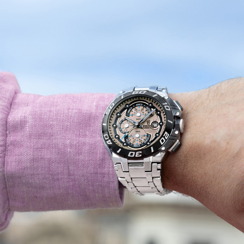 Festina ChronoBike Brown Dial Stainless Steel Men's Watch F20754/2