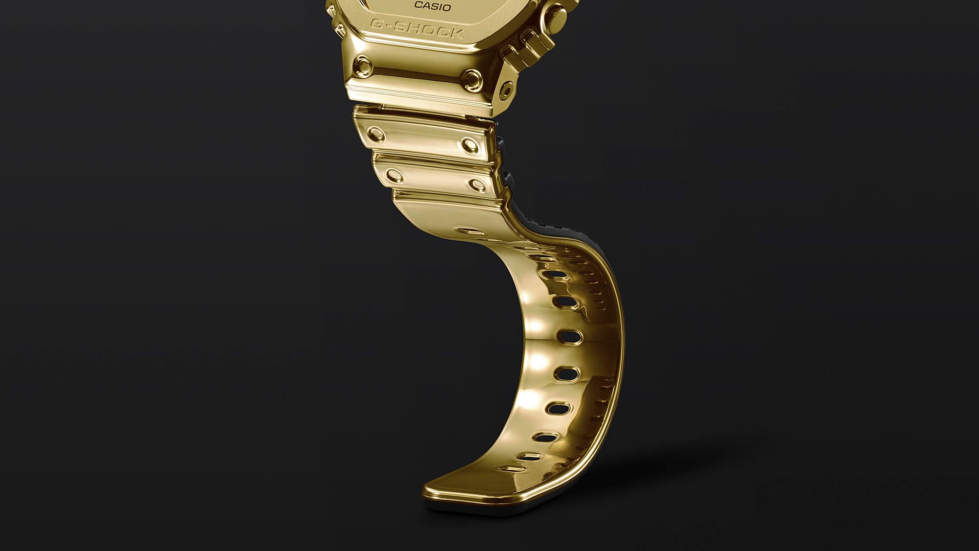 G-Shock GM2100YMG-9A Fine Metallic Series in Gold