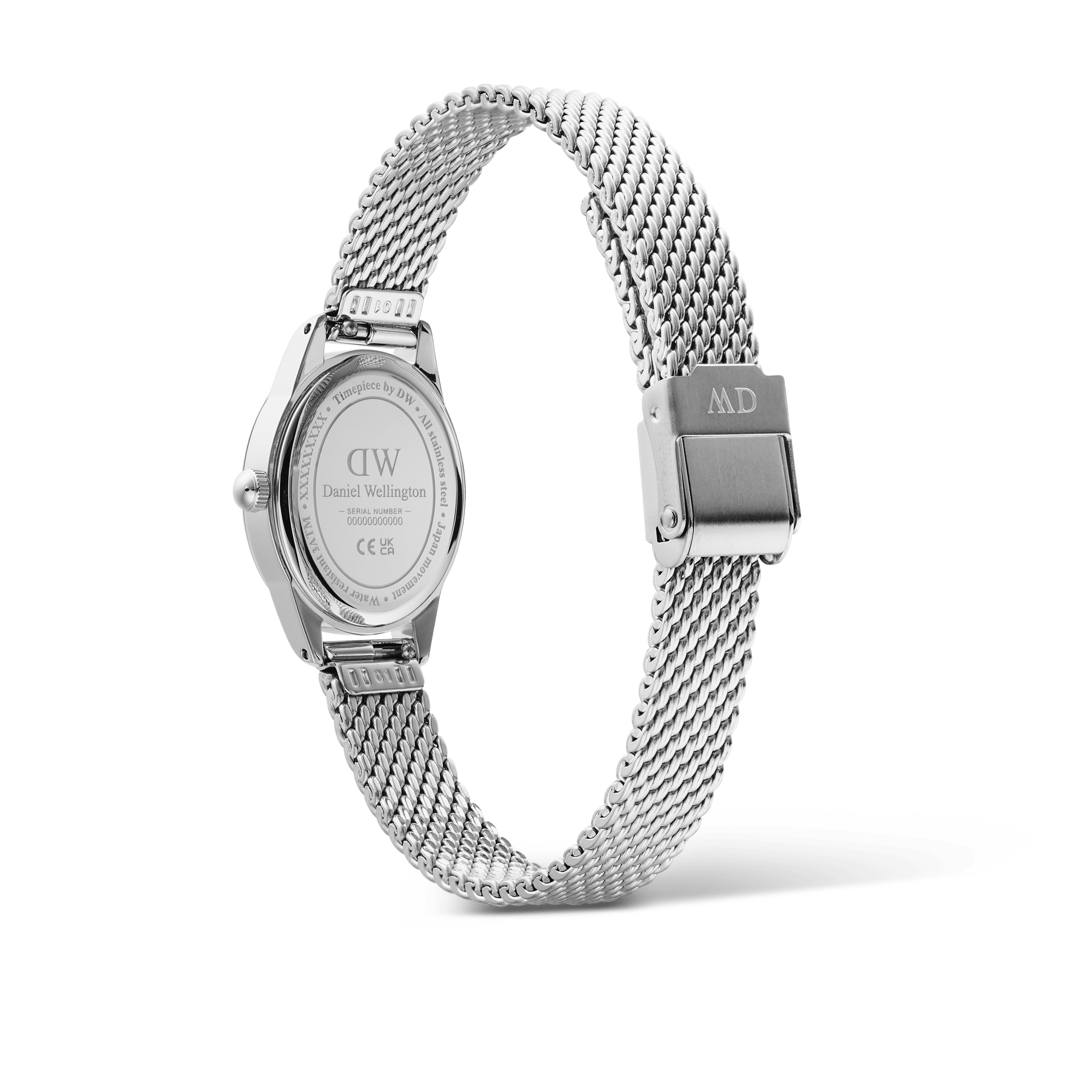 Daniel Wellington Ophelia Mini Mesh White Silver DW00100938
