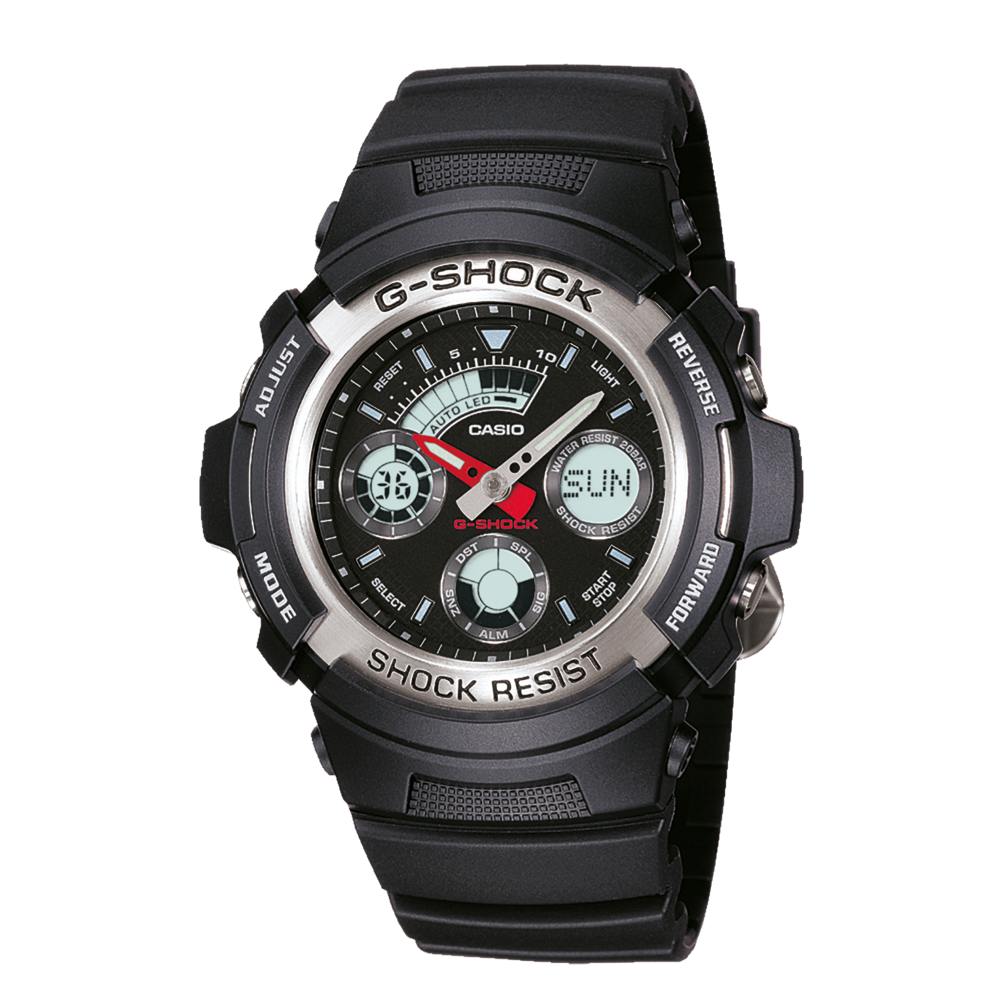G-Shock Analogue Digital AW590-1 | Watch Direct
